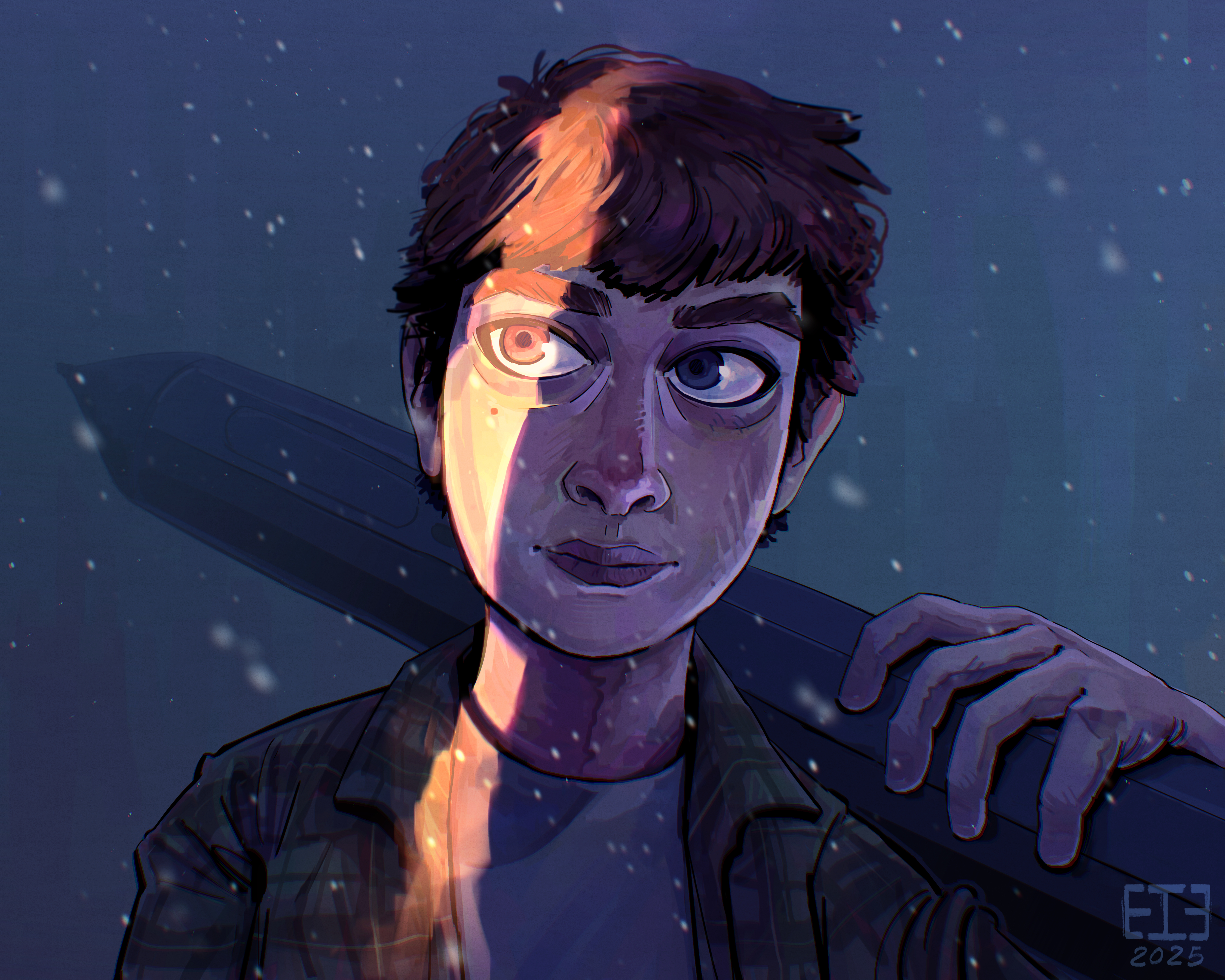 Self portrait of Emily Esser